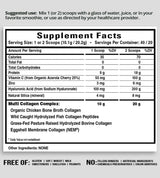Péptidos de colágeno en polvo con vitamina C y ácido