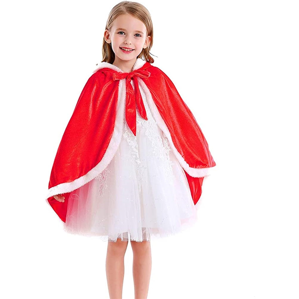 Disfraces con capucha para niña roja talla 3 a 4 años
