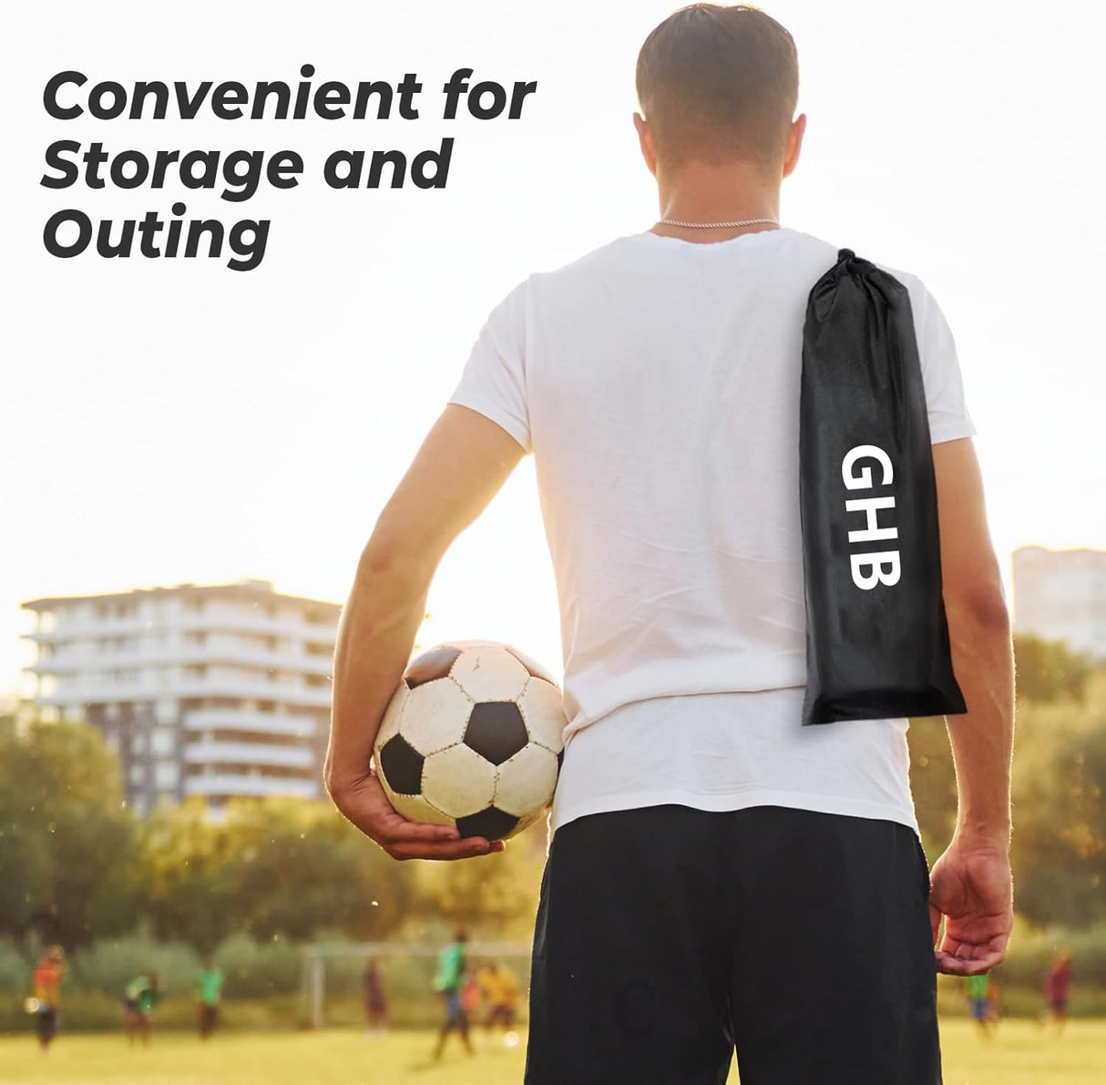 Escalera de Agilidad GHB 20ft 12 Escalones + 10 Conos y 4 Estacas