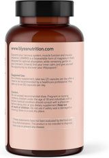 Magnesio Bisglicinato para Mujeres - 200mg Suplemento, 120 caps