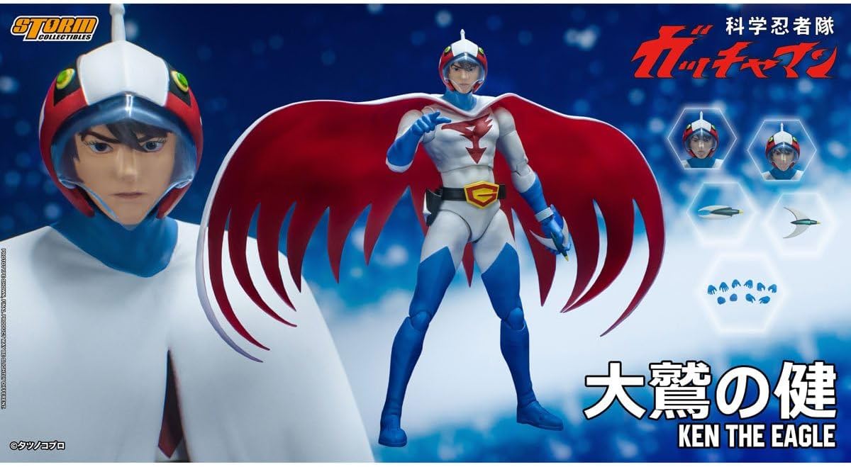 Figura de acción Ken The Eagle, Storm Collectibles, 1/12.