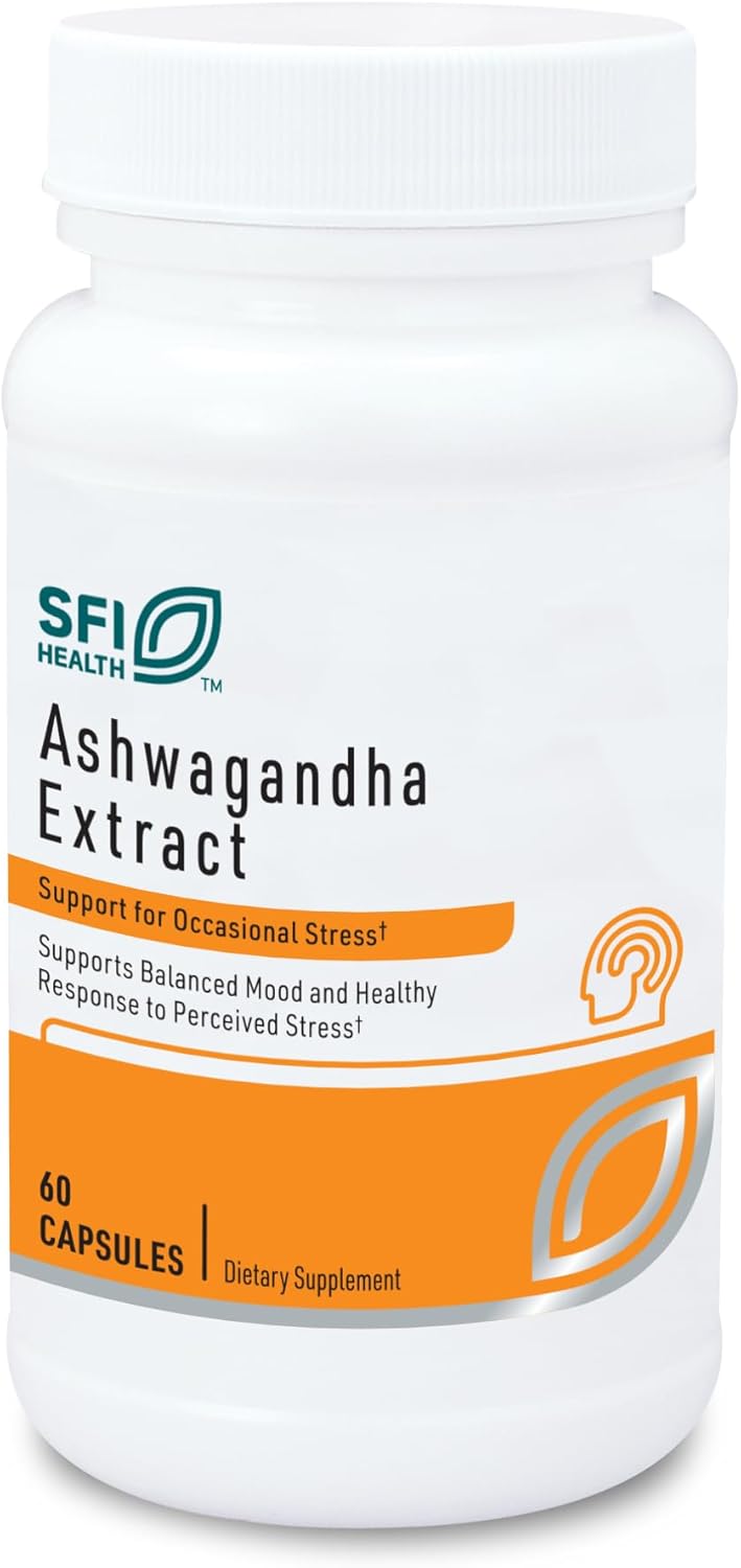 Extracto de Ashwagandha 300mg - Klaire Labs, 60 Cápsulas