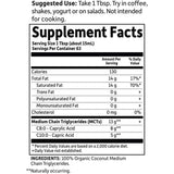 Suplementos Alimenticios 100% Coconut MCT ACEITE 32 FL OZ