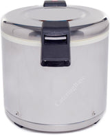 Calentador de arroz Thunder Group, acero inoxidable, 50 tazas, SEJ22000