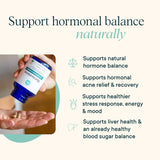 Suplemento Hormonal Ora Organic - Equilibrio & Acné - 90 Cápsulas