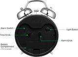 Reloj Despertador Súper Fuerte para Dormilones, Retro 4