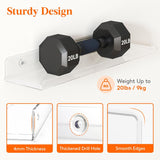 Estantes flotantes Lifewit, 6 pack 15 acrílico para decoración