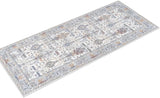 Alfombra Adiva Lavable 2'6x10 con Antideslizante, Vintage