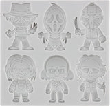Moldes de Silicona para Personajes de Terror - Set de 2