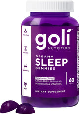 Suplementos Goli Dreamy Sleep Gummy magnesio vegano 60 und