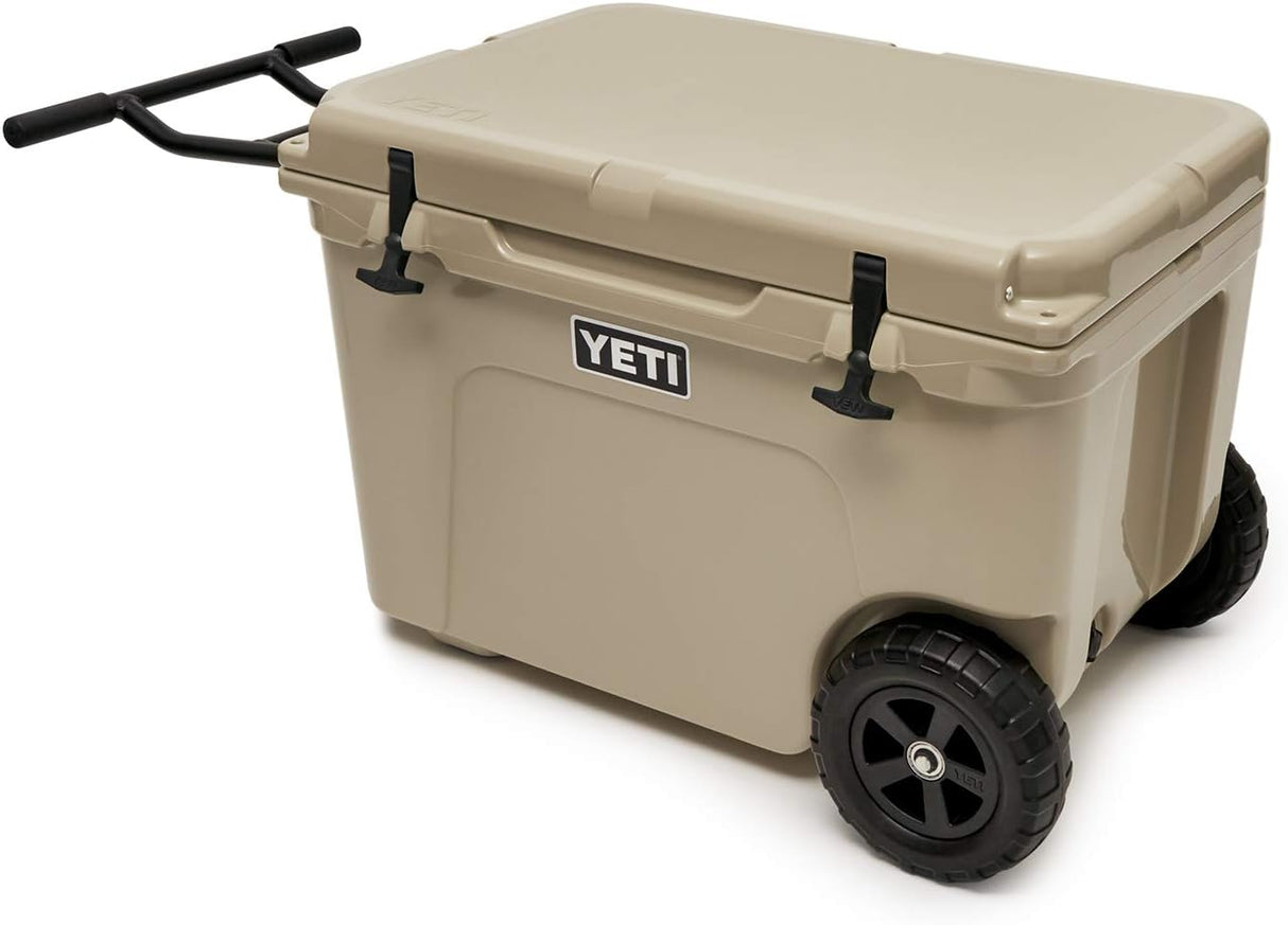 Nevera portátil con ruedas YETI Tundra Haul resistente y grande