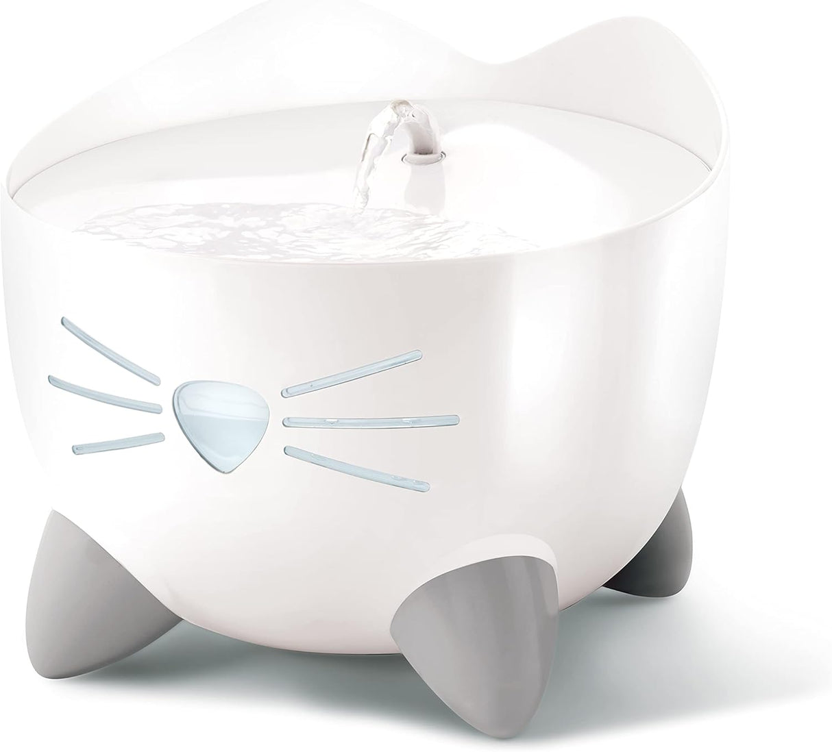 Comederos y Bebederos o Fuente para beber gatos blanco