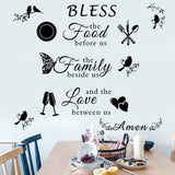 Sticker de Pared para Comedor y Cocina, Marca XYZ, Modelo 123