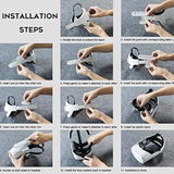 diadema ajustable compatible con Oculus Quest 2 con cojín