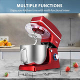 Batidora de cocina VIVOHOME 7.5QT 660W 6 velocidades, modelo.