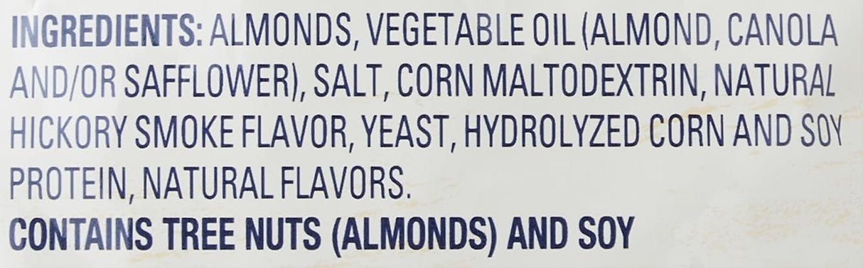 Almendras Ahumadas Blue Diamond, 40 Oz, Bolsa Resellable