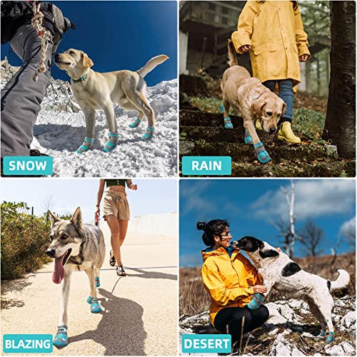 Hcpet Botas de perro transpirables para perros pequeños