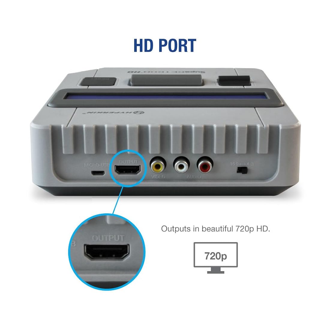 Consola de juego SupaRetroN HD