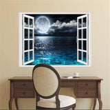 THNWSY Adhesivo autoadhesivo para pared 17.3 x 27.6 in playa
