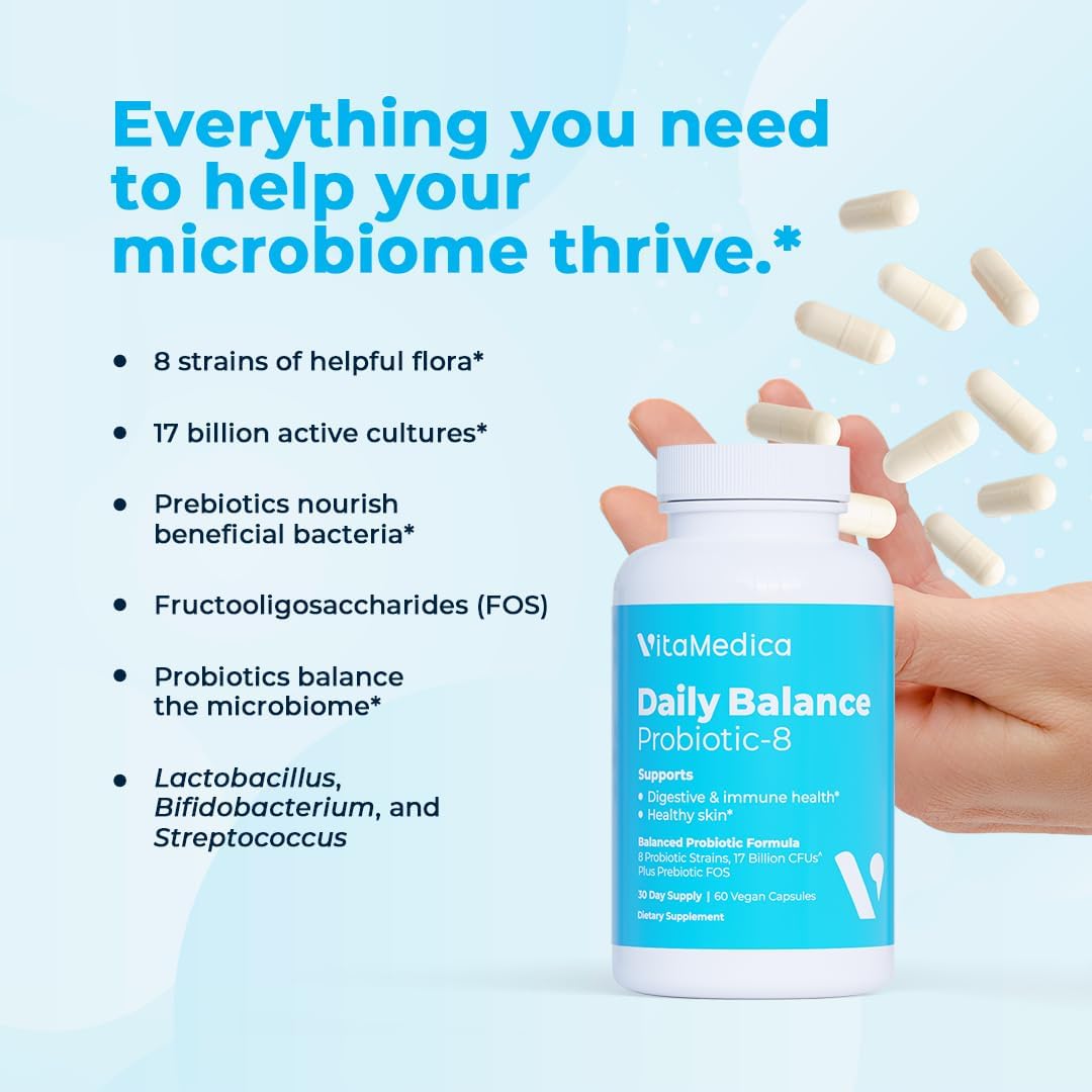 VitaMedica Probiótico Daily Balance Probiotic-8 60 cápsulas