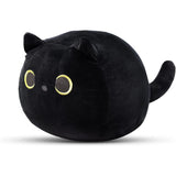 Peluches  de felpa con diseño de forma de gato  8 pulgadas