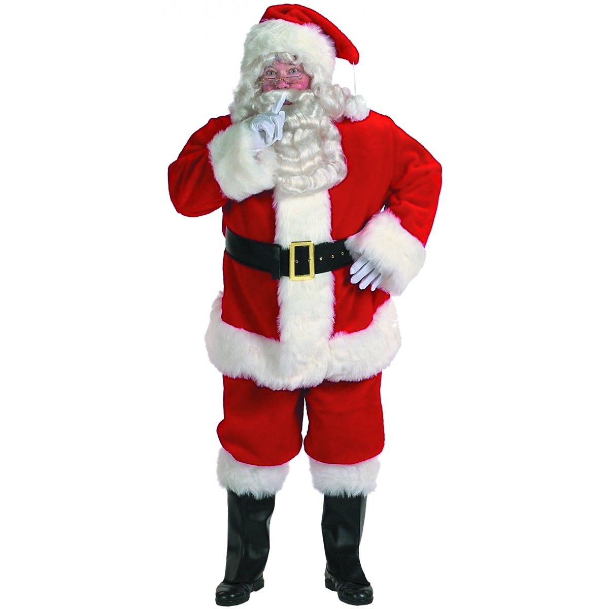 Traje profesional de Papá Noel para adultos