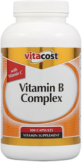 Vitacost Complejo de Vitaminas B con Vitamina C - 300 cápsulas