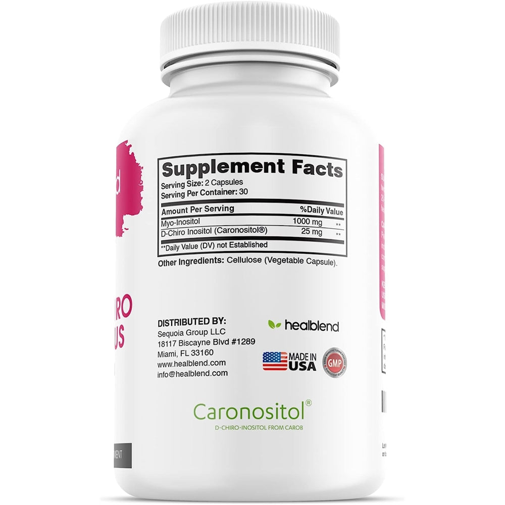 Suplementos Myo  D-Chiro Inositol Plus equilibrio hormonal