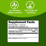 Suplemento NONI Cápsulas 700mg Morinda citrifolia Extracto