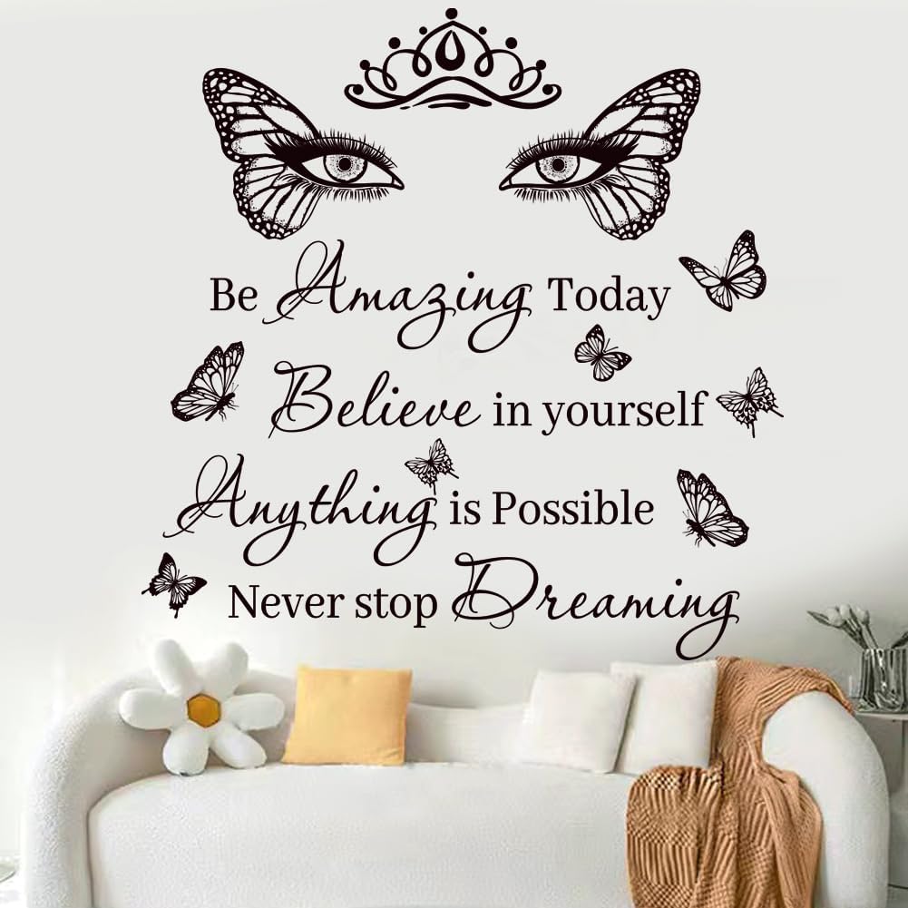 Vinilos Motivacionales para Pared Decoración para Habitaciones