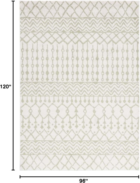 Alfombra Área Tulum - Diseño Boho Marroquí, Fácil Cuidado, TUL270G