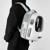 Mochila para gatos y cachorros con ventilador para viajes