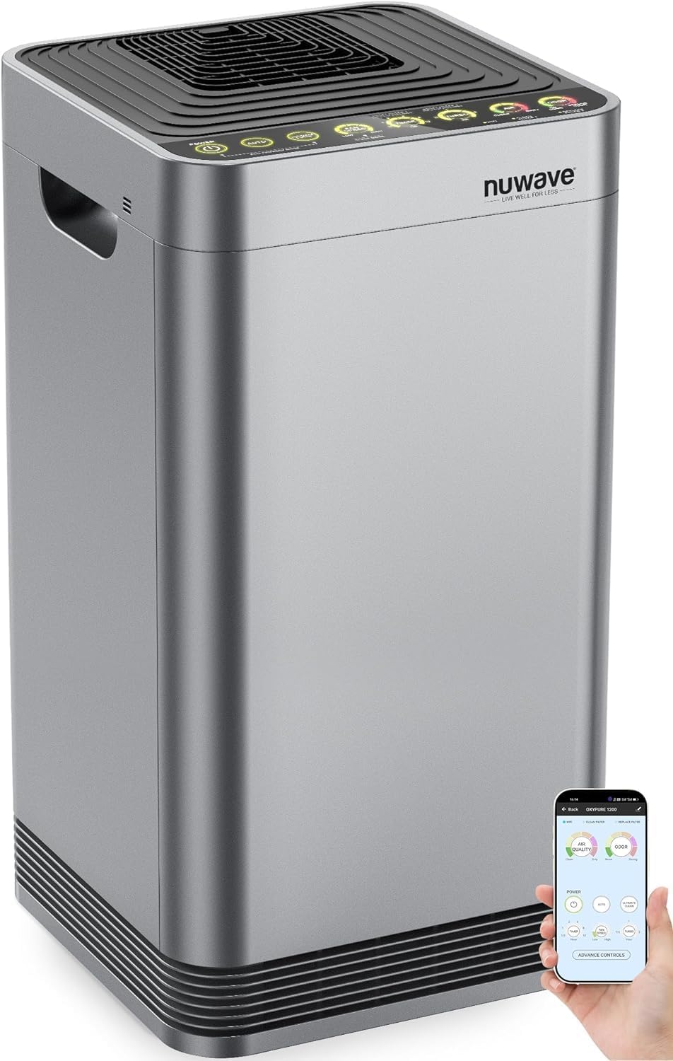 Purificador de aire inteligente filtro de 5 etapas Nuwave