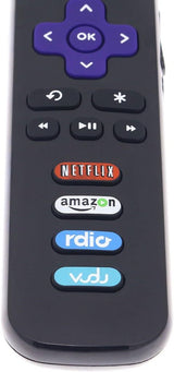 Control Remoto para TV Hisense Roku, Volumen y Apps EN-3A32