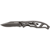 Cuchillo de filo fino en color gris