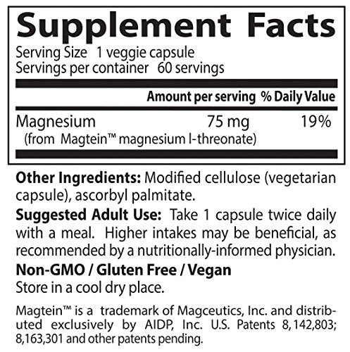 Magnesium Sin Gluten 75 mg