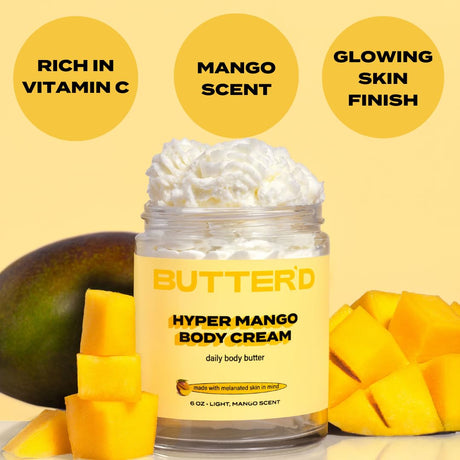 Crema Corporal Hiper Mango Hidratante con Vitamina C y Aceites
