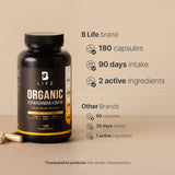 Polvo de Ashwagandha Orgánico KSM-66 - Vegan Pure Organic