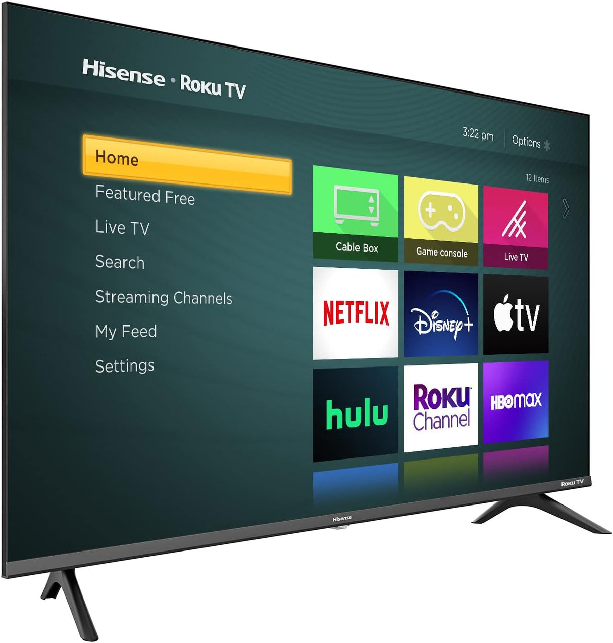 Televisor LED Hisense 43 Smart TV Roku 43H4G, Asistente Google