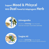 Suplemento Ashwagandha y Tongkat Ali 60 Cápsulas 10000mg