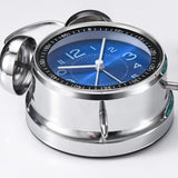 Reloj Despertador Retro para Dormilones, 4" Silencioso Analógico