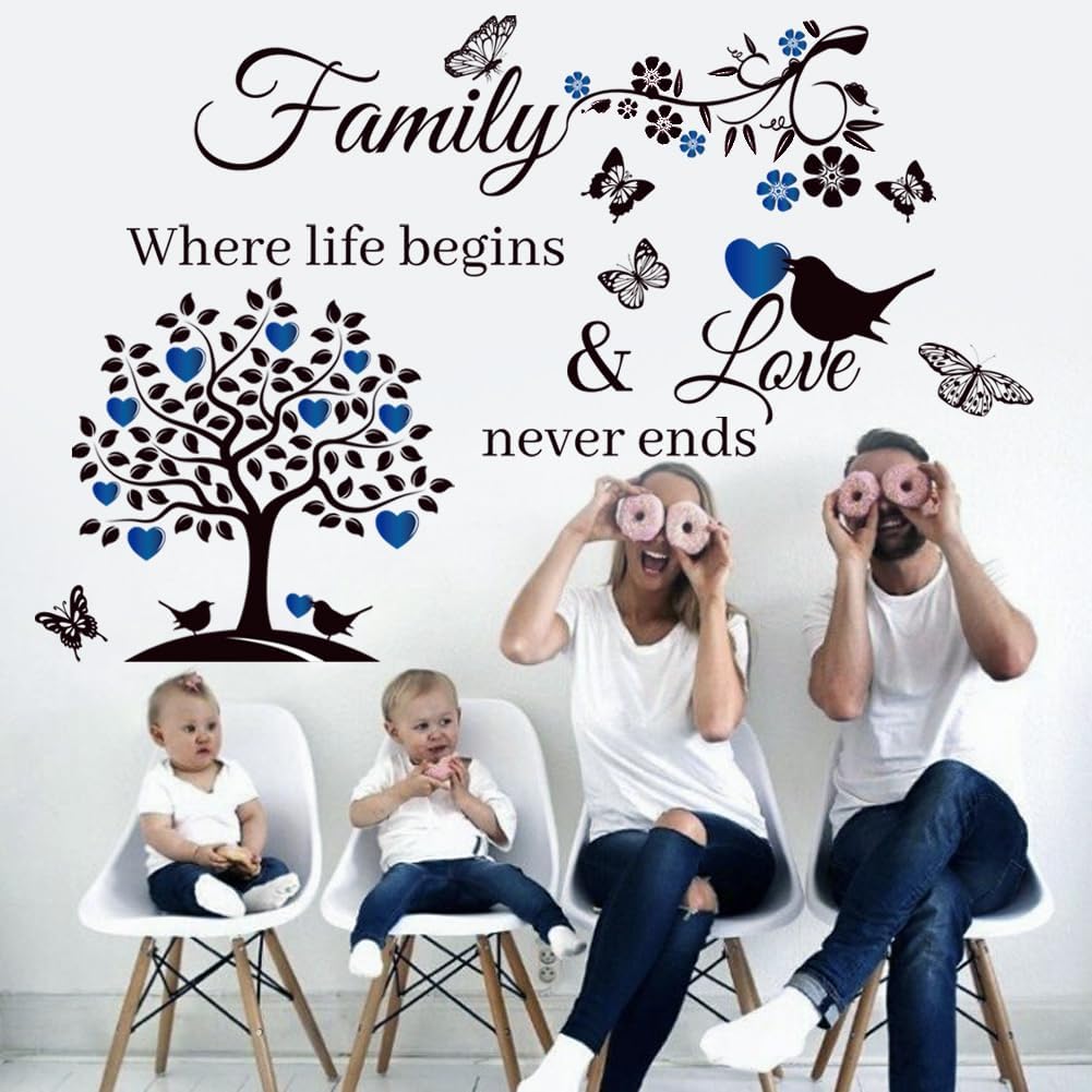 Vinilos Decorativos Familia - Citas Inspiradoras para Hogar