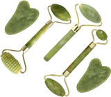 Juego de rodillos de jade Gua Sha fuvooi