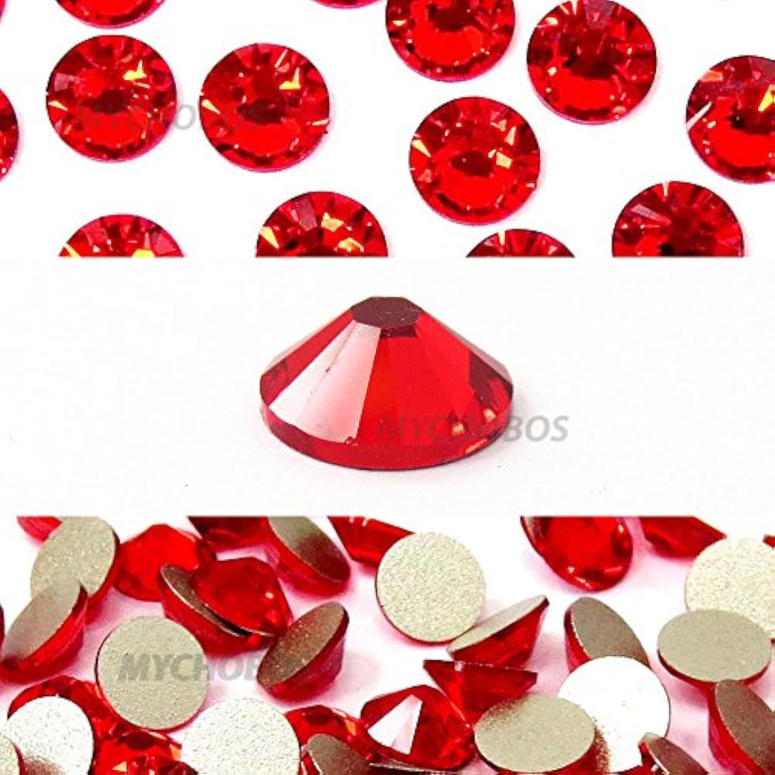Light Siam (227) Swarovski 2058 Xilion/New 2088 XIRIUS 20ss
