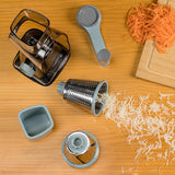 Keouke Rallador de Queso Manual con 3 Cuchillas Modelo GK