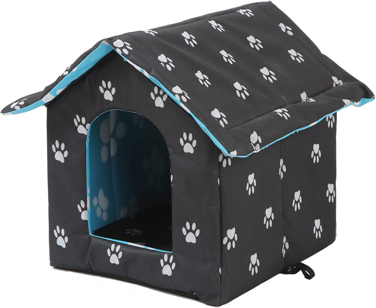 Casa para Gatos al Aire Libre, Aislada y Resistente, Pequeña