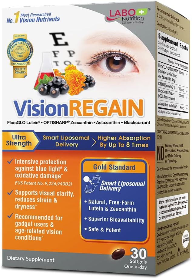 LABO Nutrition VisionREGAIN  Entrega liposomal inteligente