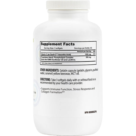 Suplementos Liposomal Vitamina C 1000 mg - 270 cápsulas