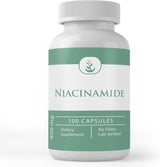 Suplemento Niacinamida vitamina B3  pura