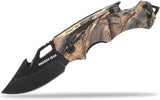 Cuchillo de Bolsillo Plegable con Abridor y Rompevidrios